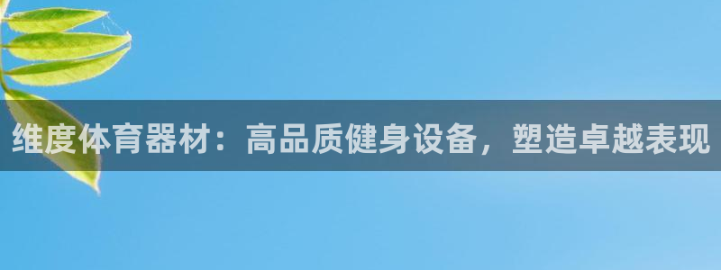 富联官方网站下载：维度体育器材：高品质健身设备，塑造