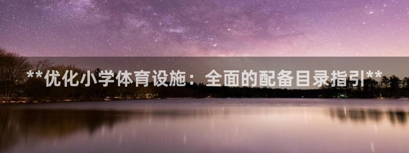 富联娱乐价7O777：**优化小学体育设施：全面的配