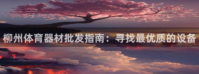 富联娱乐会员多少钱：柳州体育器材批发指南：寻找最优质