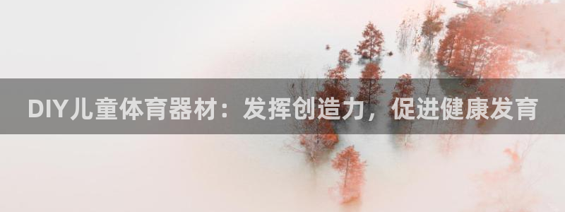 富联申购是什么股票板块：DIY儿童体育器材：发挥创造