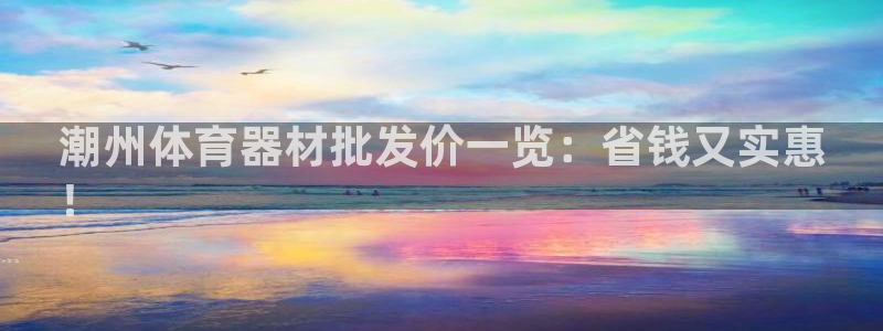 富联平台是什么平台：潮州体育器材批发价一览：省钱又实