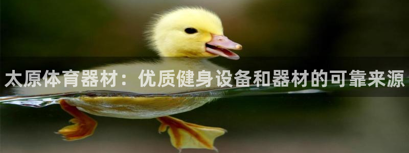 富联娱乐登录注册：太原体育器材：优质健身设备和器材的可靠来源